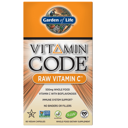 Vitamin Code RAW Vitamine C – 500 mg uit Whole Food - Garden of Life - SuperfoodShop