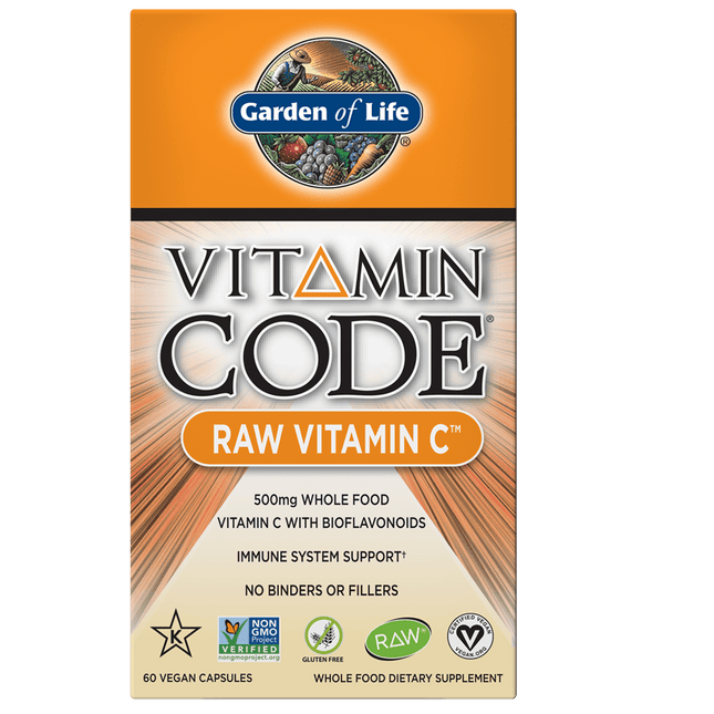 Vitamin Code RAW Vitamine C – 500 mg uit Whole Food - Garden of Life - SuperfoodShop