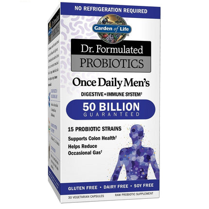 Dr. Formulated Probiotica Men – 50 Miljard CFU - Garden of Life - SuperfoodShop