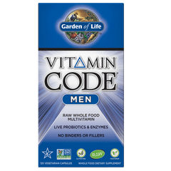 The Vitamin Code Men – Natuurlijke Multivitamine uit Voeding (120 capsules) - Garden of Life - SuperfoodShop