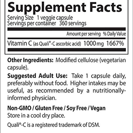 Vitamine C poeder met Quali - C (250gr) - Doctors Best - SuperfoodShop