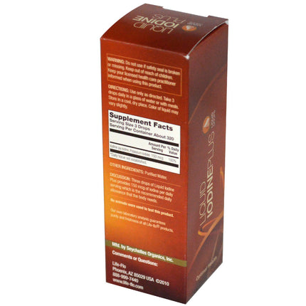 Jodium Druppels – 150 mcg per dosering (50 ml) - Life Flo - SuperfoodShop