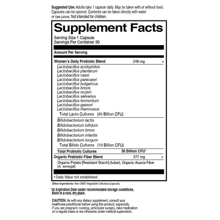 Dr. Formulated Probiotica Women 50 miljard – 16 stammen - Garden of Life - SuperfoodShop