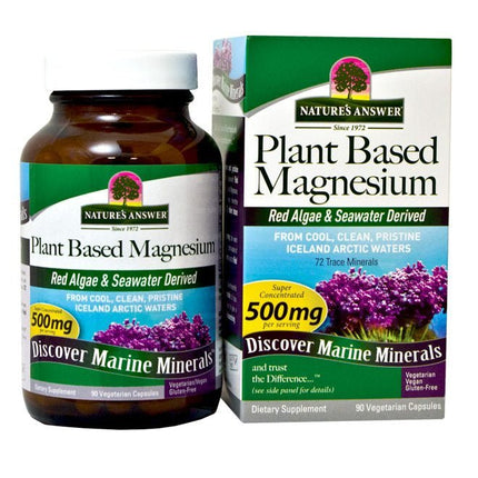 Marine Based Magnesium 500 mg - Natuurlijke Magnesium uit Aquamin® (90 capsules) - Nature's Answer - SuperfoodShop