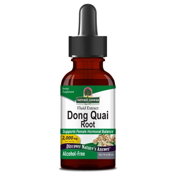 Dong Quai Extract – Alcoholvrij Vloeibaar Kruidenextract (1000 mg per dosering) - Nature's Answer - SuperfoodShop