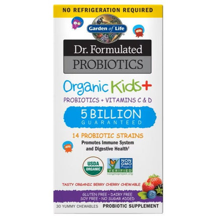Dr. Formulated Probiotica Kids 5 miljard - Garden of Life - SuperfoodShop