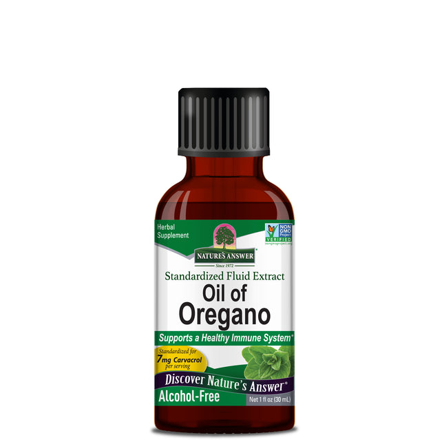 Oregano Olie – Alcoholvrij (30 ml) - Nature's Answer - SuperfoodShop
