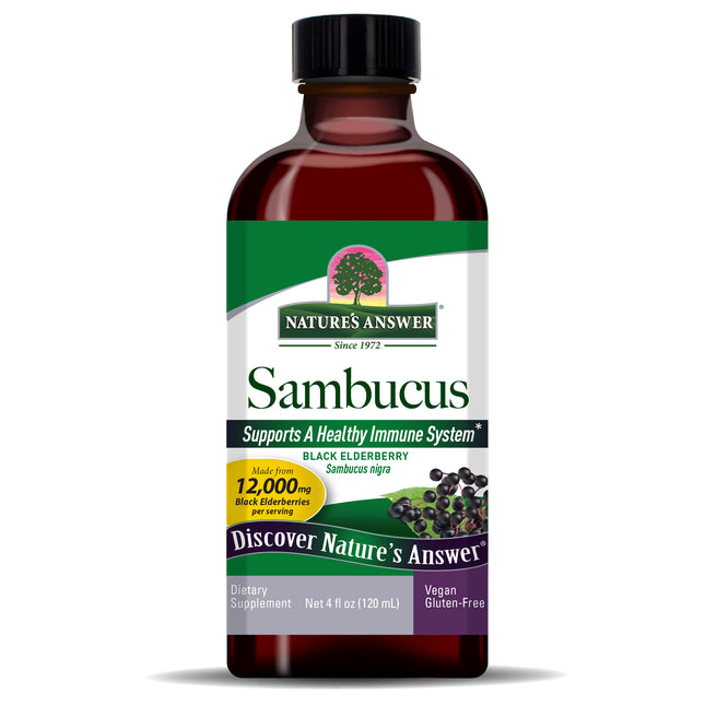 Vlierbessen Extract - Sambucus 120ml - Nature's Answer - SuperfoodShop