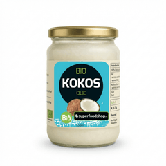 Bio Kokosolie Virgin – 500ml – Koudgeperst & RAW - Superfoodshop - SuperfoodShop