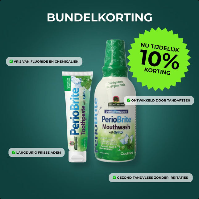 PerioBrite® Mondverzorging Bundel - Superfoodshop - SuperfoodShop