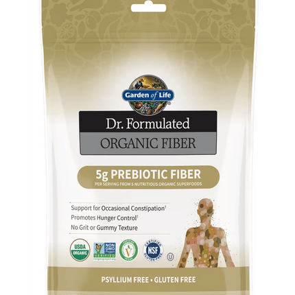 Dr. Formulated Organic Fiber – 223 g - Garden of Life - SuperfoodShop