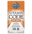 Vitamin Code RAW IJzer – Plantaardig & Zuiver - (30 capsules) - Garden of Life - SuperfoodShop