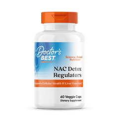 NAC Detox Regulators – Met Selenium & Molybdeen (60 capsules) - Doctors Best - SuperfoodShop