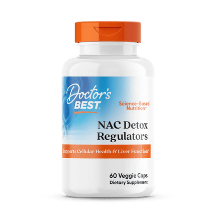 NAC Detox Regulators – Met Selenium & Molybdeen (60 capsules) - Doctors Best - SuperfoodShop