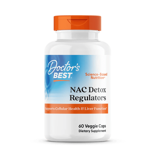 NAC Detox Regulators – Met Selenium & Molybdeen (60 capsules) - Doctors Best - SuperfoodShop